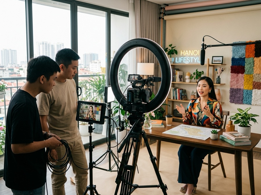 Sản xuất video influencer 2S Media